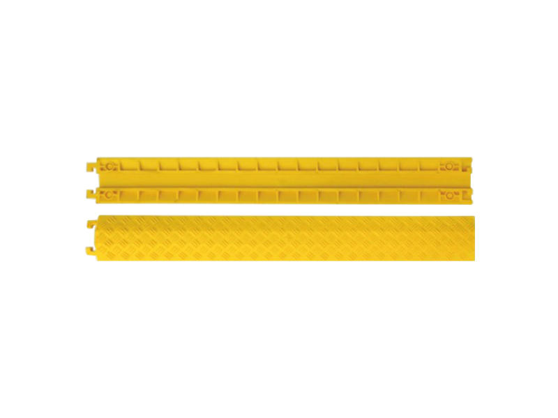 黄色PVC护套车道电缆保护盖