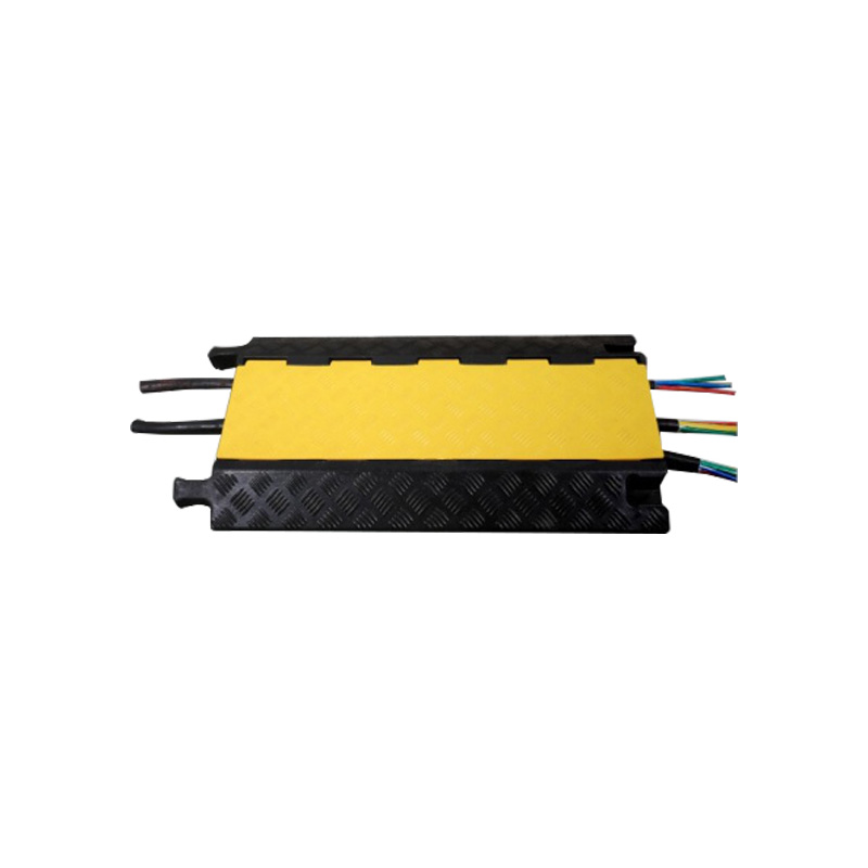 Rubber 4-Channel Rubber Cable Protection Cover Is Durable