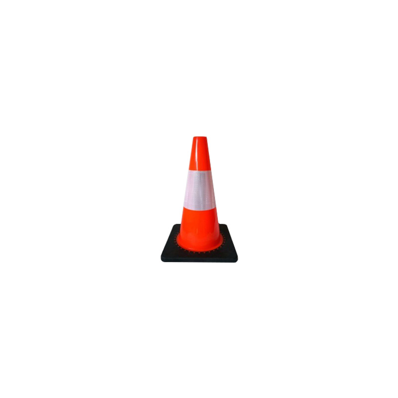 450mm Best Selling Reflective PVC Flexible Traffic Rubber Cone