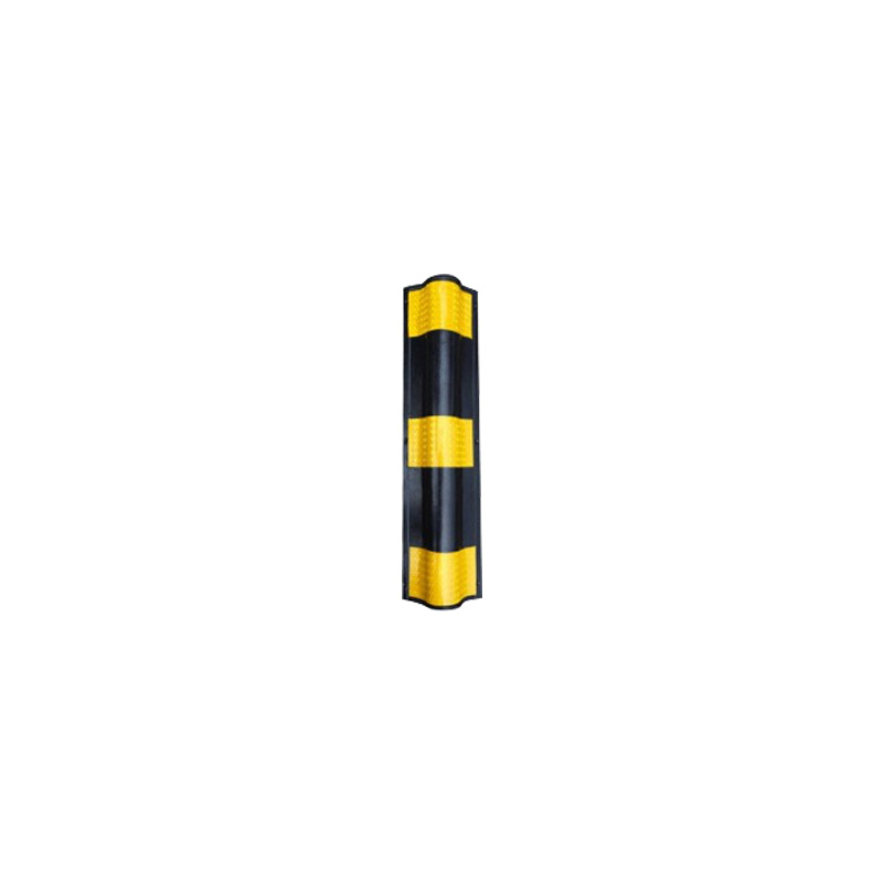 60cm Black And Yellow Rubber Corner Guard